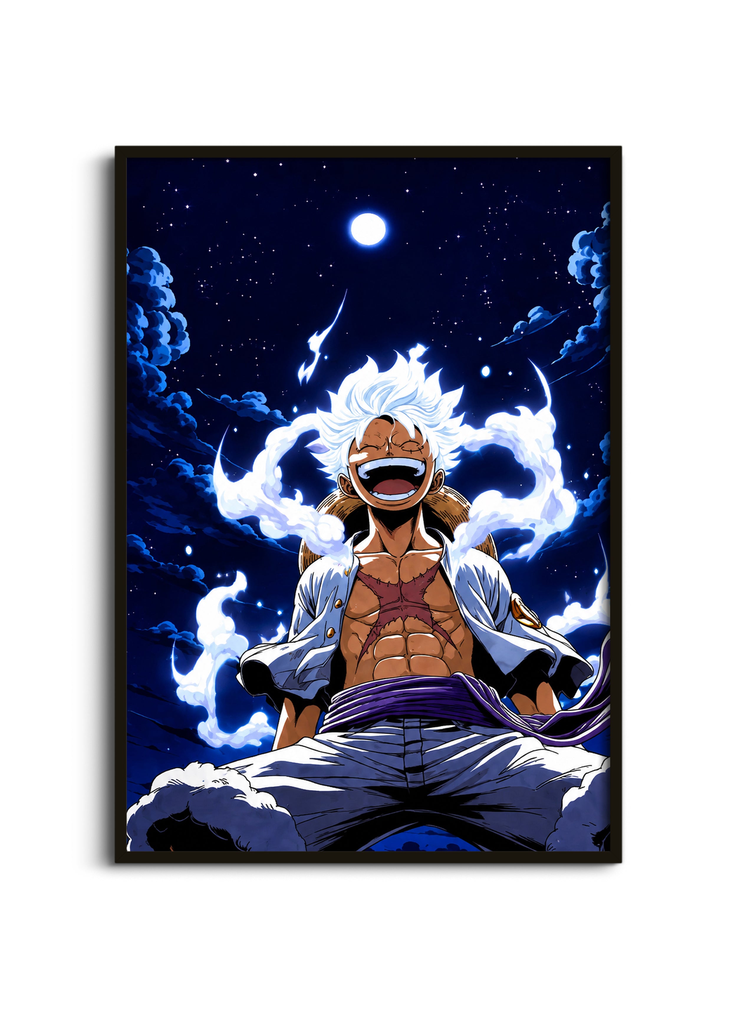 Gear 5 Luffy Moonlight Poster